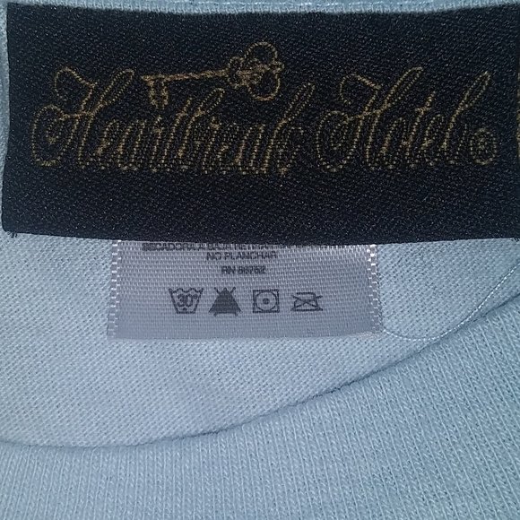 Elvis Presley Jailhouse Rock Baby Blue Vintage T-Shirt (Size Medium) NEW Rock - Picture 4 of 4